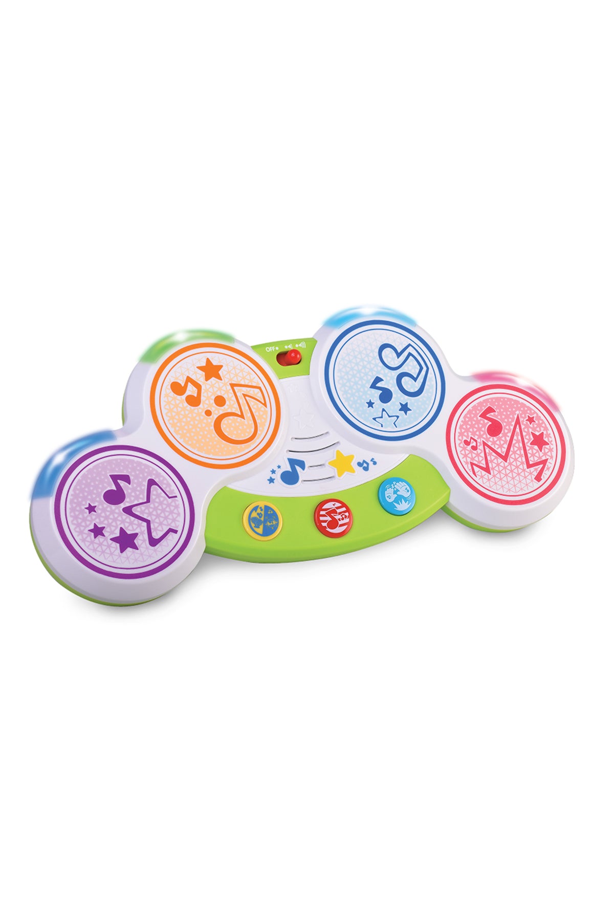 Little Learners Magic Touch Drum - Interactive Baby Drum Toy