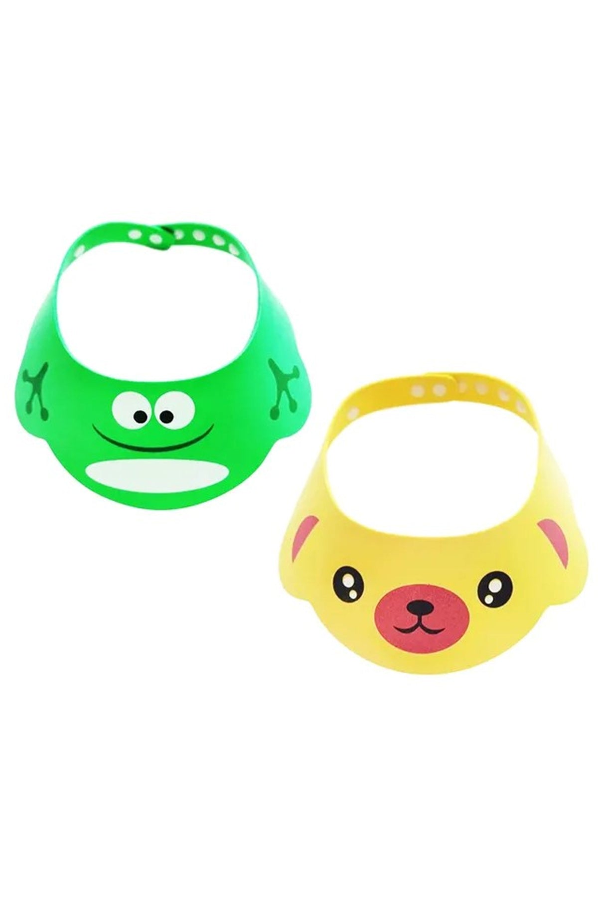 Star Babies shower cap pack of 2 (Green/Yellow)