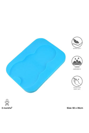 MOON Sponge Baby Bath Holder, Blue