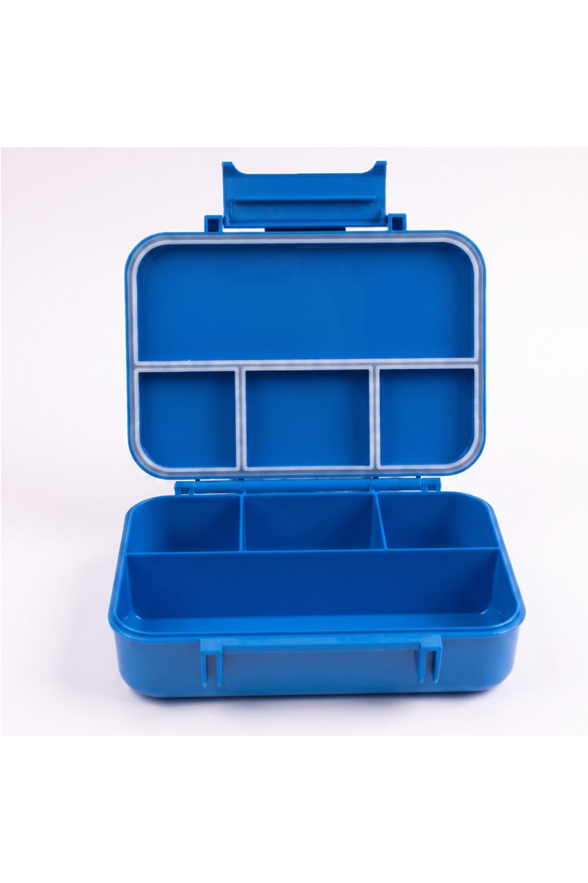 Cocobee Tritan Bento Lunch Box – 4 Compartments, Leakproof & Bpa-Free, Blue
