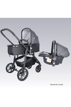 MOON Tres 3 in 1  Travel System - Grey