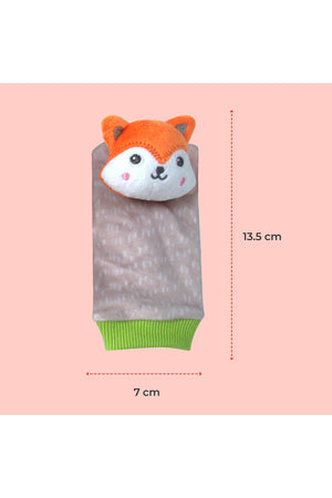 MOON Tiny Tots Foot Rattle for Growing Babies and Toddlers (0m+)-Multi Coolor