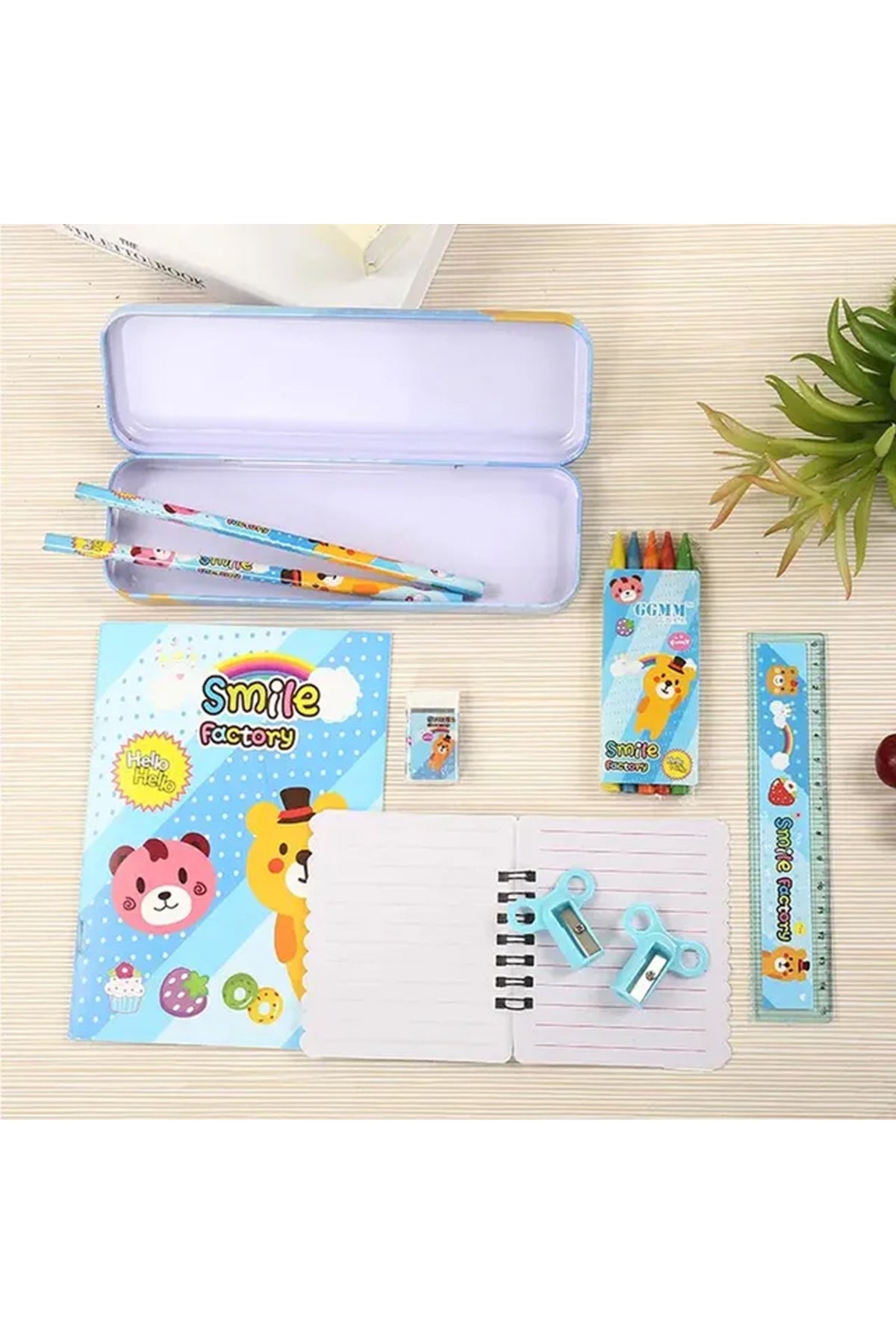Star Babies - Stationery Set - Pack Of 8 - Blue