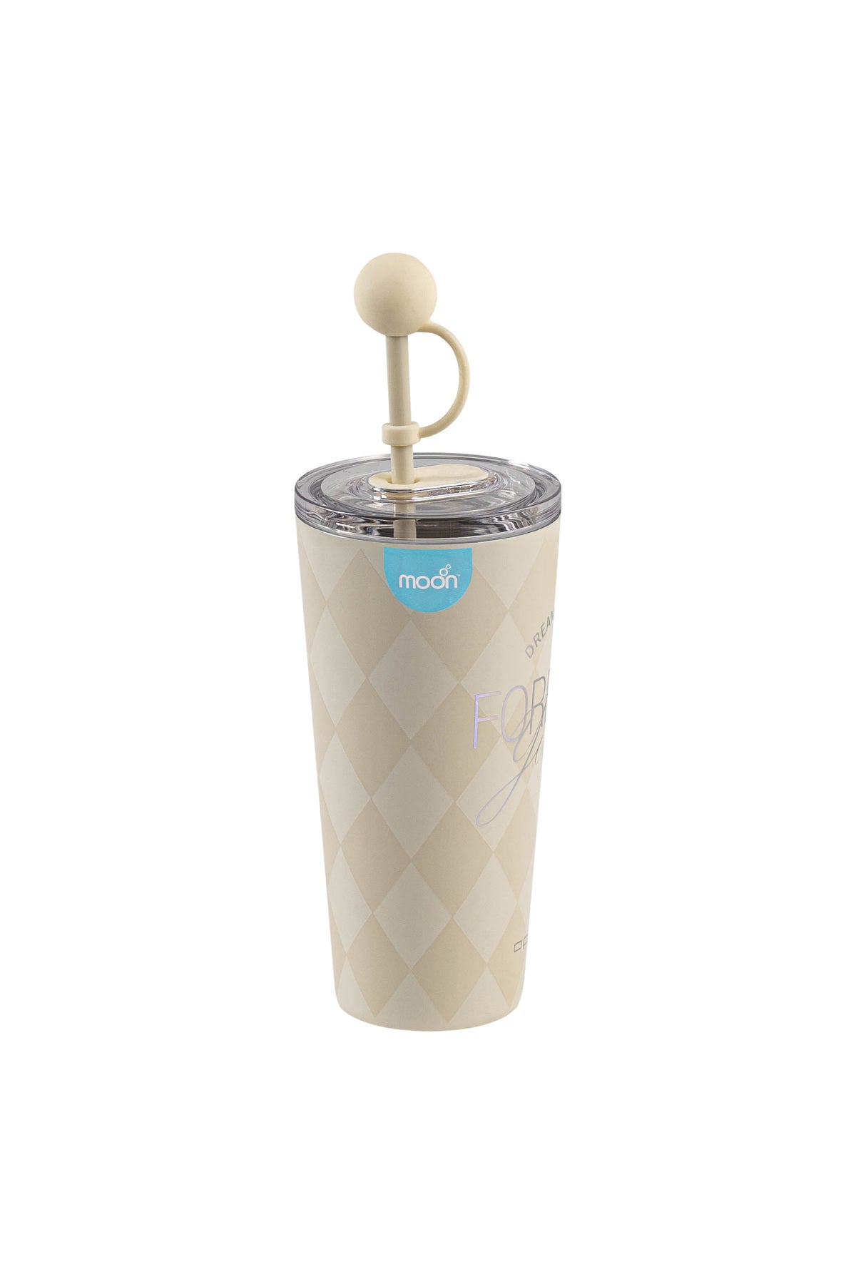 MOON Double Wall Smoothie Cup With Straw
86x86x206mm
473ml / 16oz-White