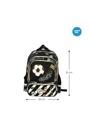 MOON  Kids Backpack  Set   - (12-Inch) Premium Kids School Bag -Football