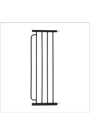 MOON Secura Baby Safety gate extension- 30cm Easy Install-Extra Wide metal extender– Black