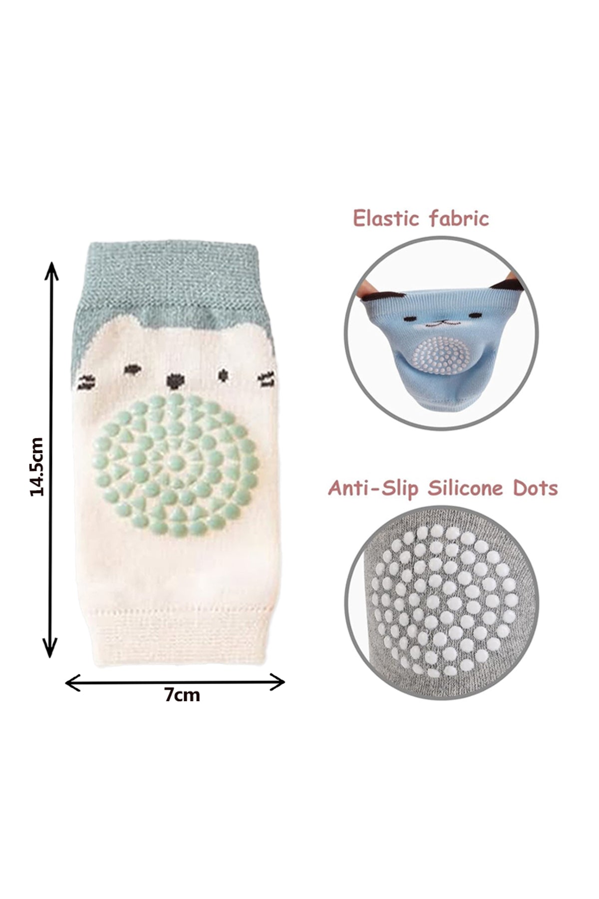 Star Babies Knee Pad - Pack of 2 - Blister Pack
