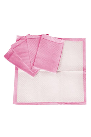 Star Babies - Caddy Diaper Bag w/ Disposable Changing Mat - 10pcs - Grey/Pink