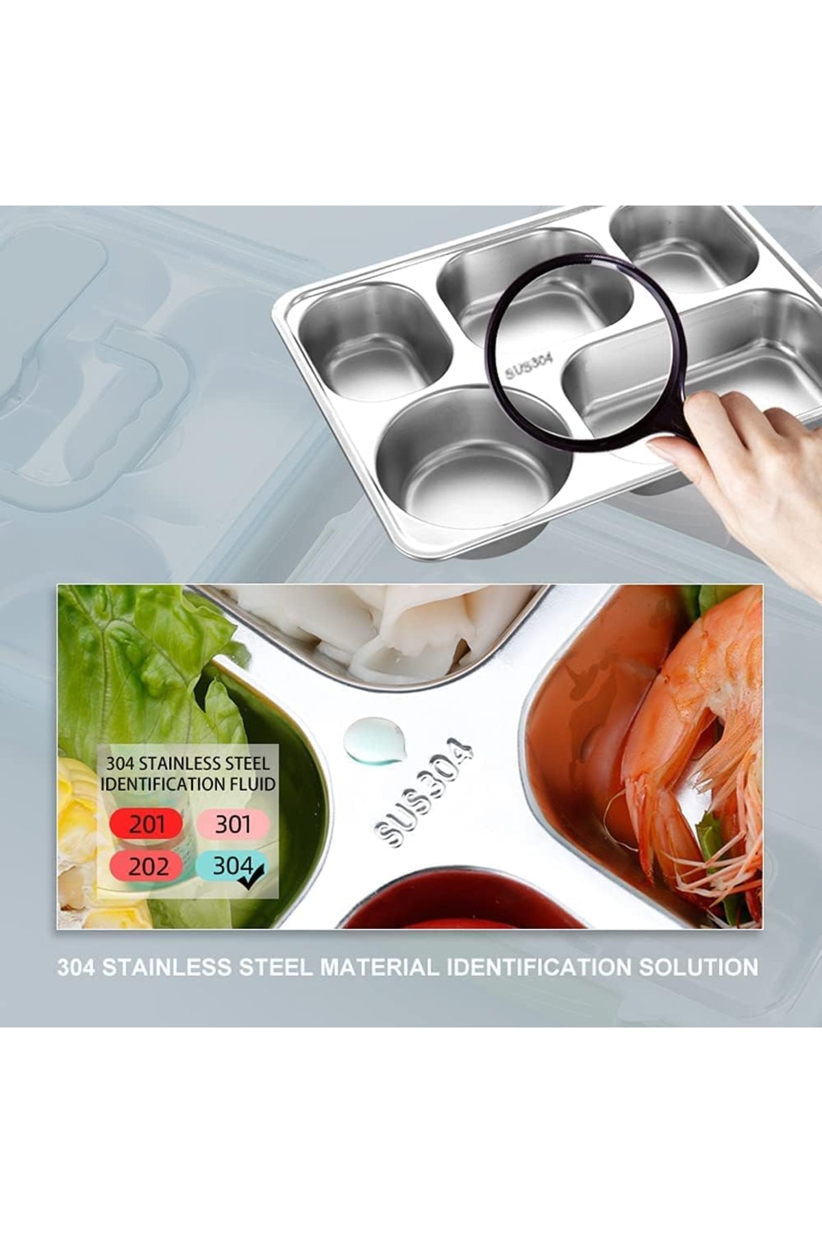 Star Babies - Stainless Steel Lunch Box  &  Cutlery Set with Sandwich Cutter Combo- set of 3.