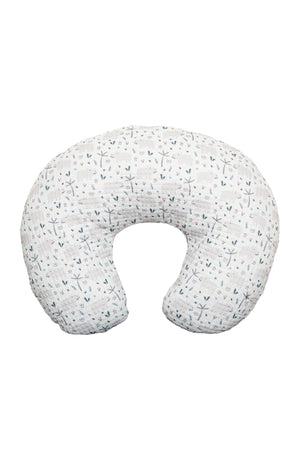 MOON Portable Nursing Breast Feeding Baby Support Pillow Cushion  With Washable Zippered Cover-Hippo