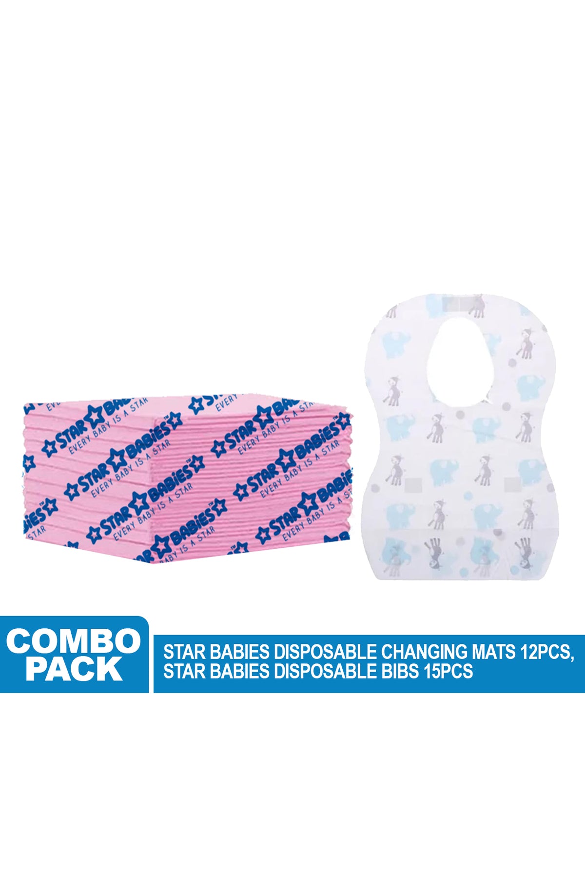 Star Babies Blue Scented Bag 2 Pack of 20 each - 300 Bags