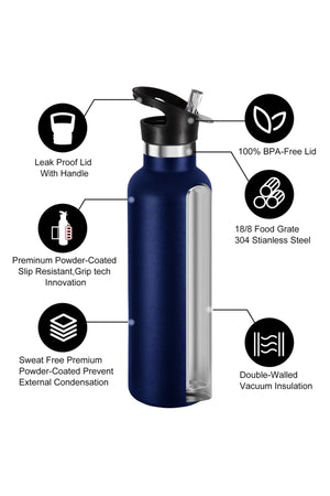 Star Babies Kids Backpack and Insulated Stainless Steel Water Bottle 2-Piece Set – Durable School Bag & Leak-Proof Bottle Bundle for Boys & Girls