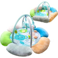 MOON Flower cushion Playmat - Bear and Sheep