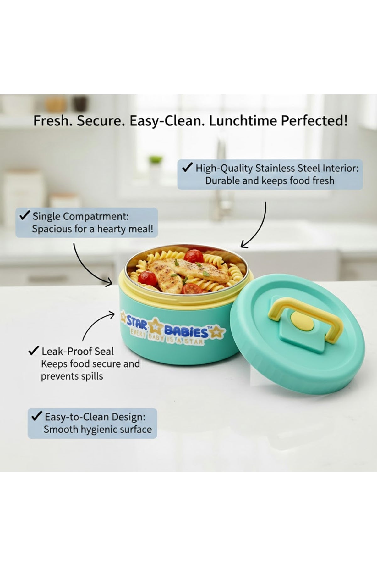 Star Babies- food/suop jar set combo