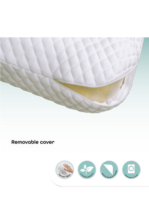 MOON  Multi function pillow - Full Body Pillow with Memory Foam, Long Pillow (White)