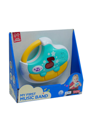 MY FIRST PIANO by Little Learners - Large Piano Keys, Light & Sounds, Easy to Grab Handle - Perfect for Young Musicians