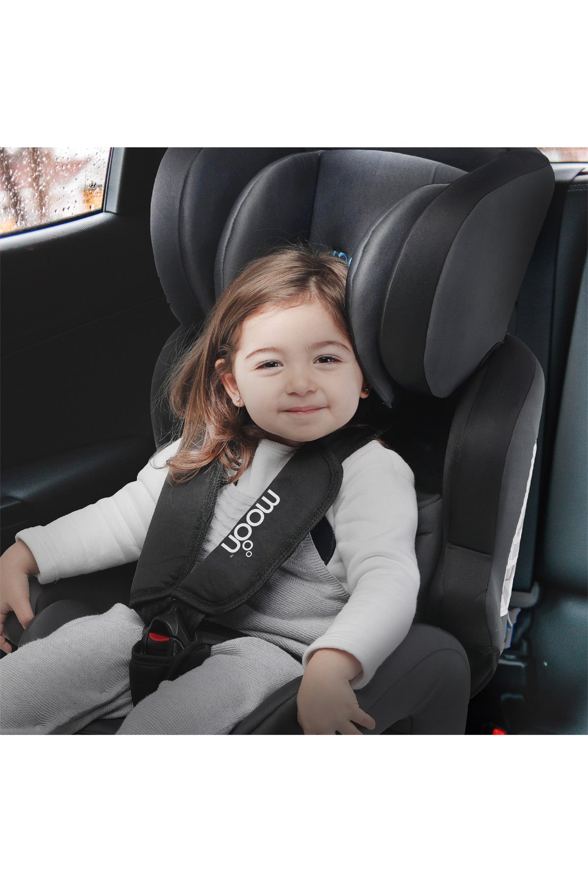 MOON Tolo - Car seat (Group 1,2,3)-Black