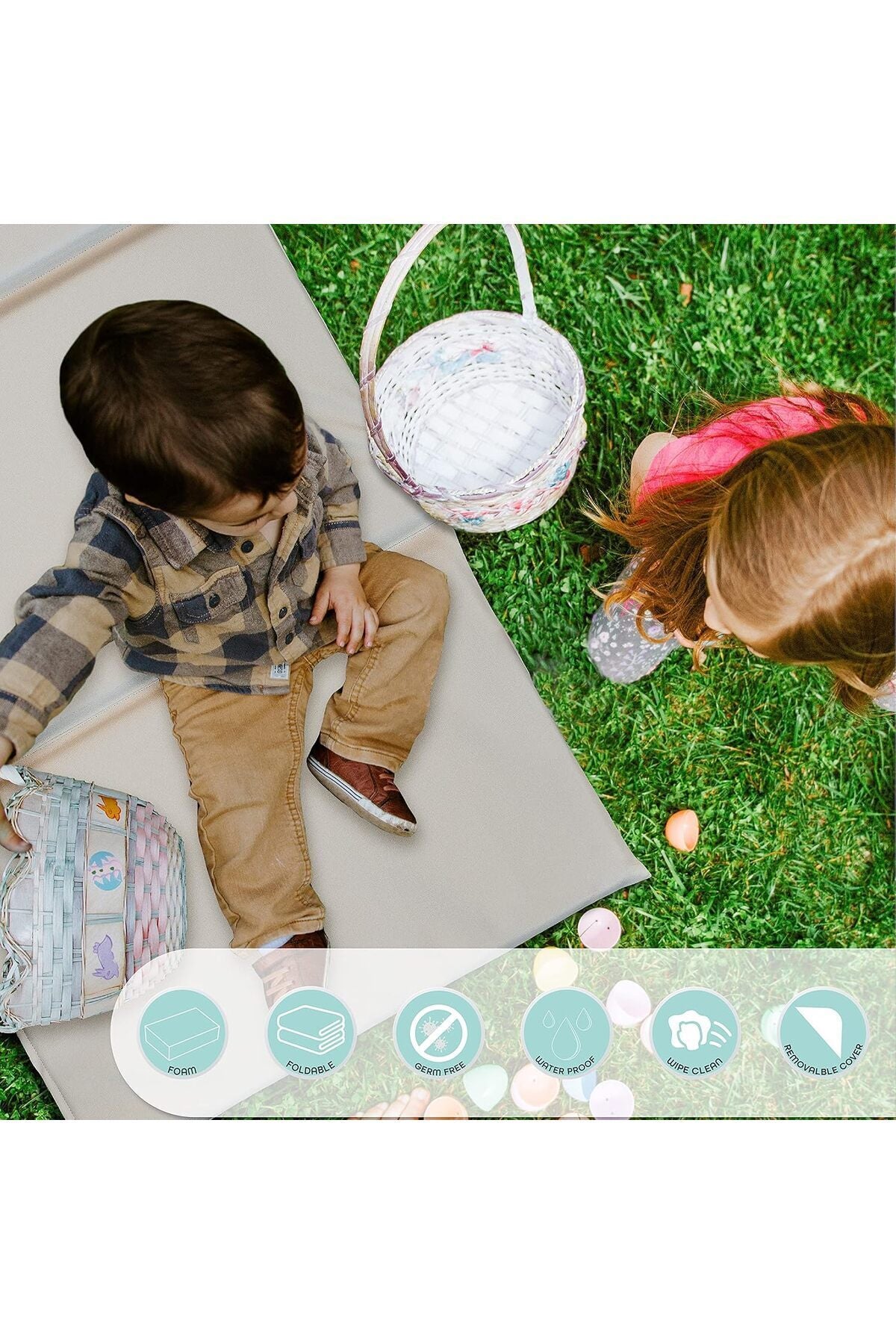MOON  3 FOLD DAYCARE MATTRESS