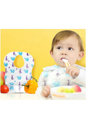 Star Babies Disposable Bibs - 100 Pieces