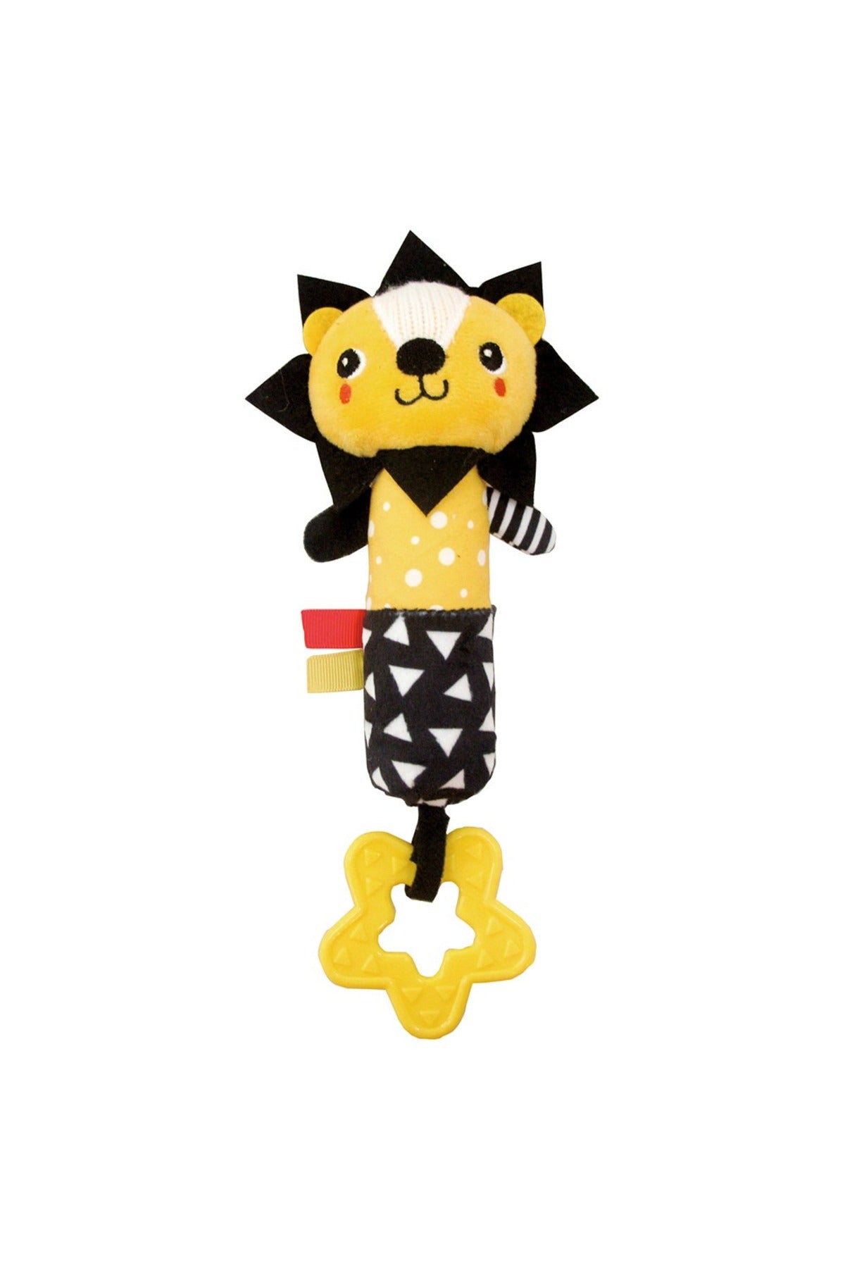 MOON Soft Rattle Plush Toy for 6m+ (Lion)
