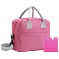 Star Babies Insulated Lunch Bag with Ice Pack Pink