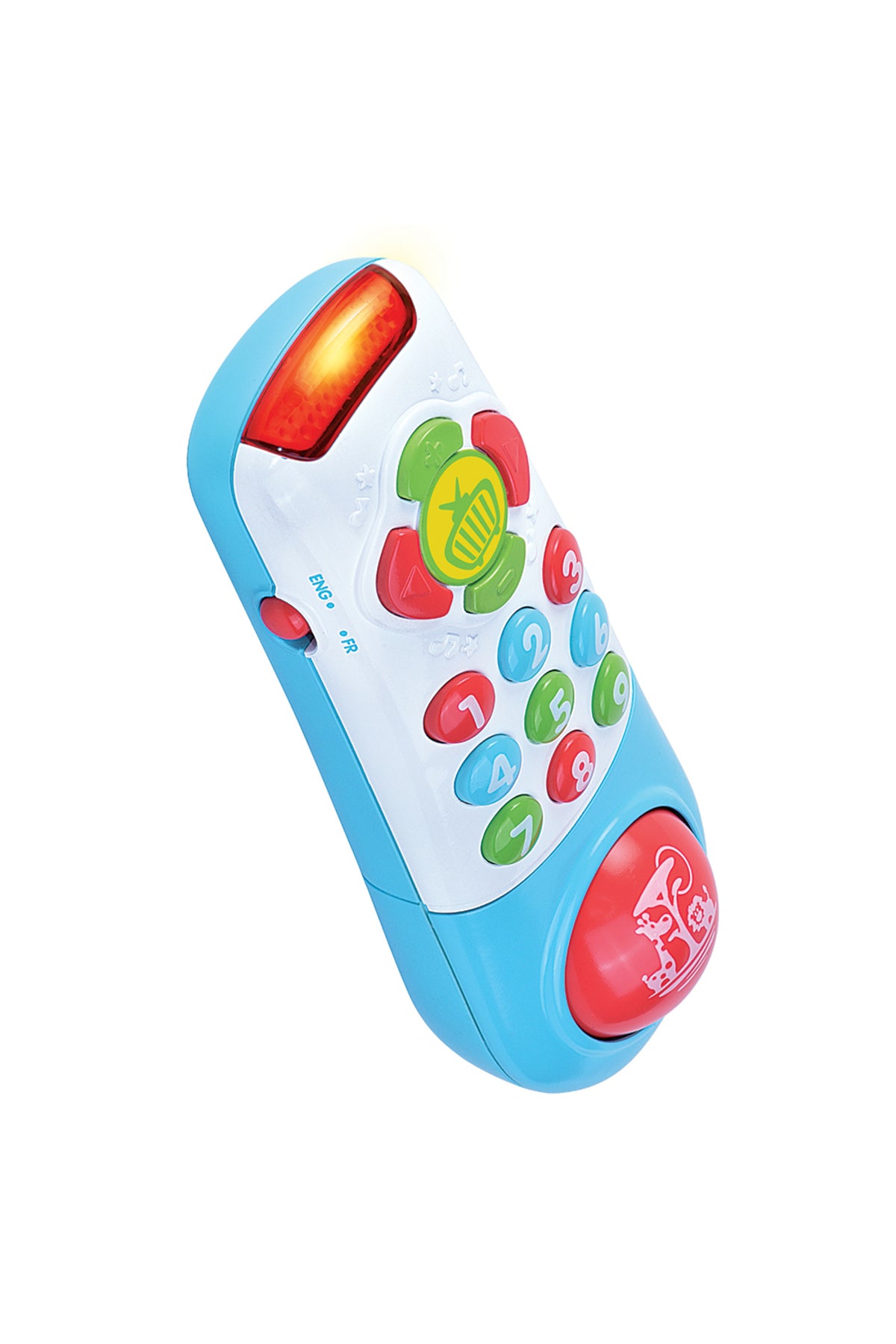 Little Learners - My First Remote Control Toy - Number Recognition, Music, 4 Directions Learning, Bilingual