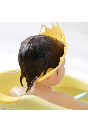 Star Babies - Adjustable Crown Kids Shower Cap - Yellow