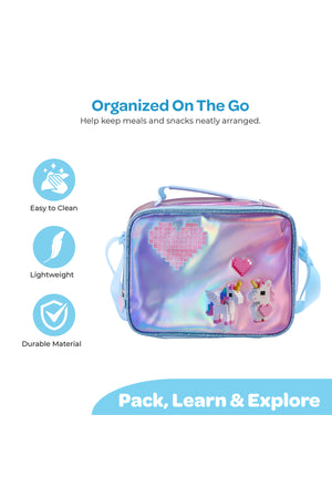 MOON Kids Insulated Lunch Bag – Leakproof Thermal Lunch Box for Boys & Girls | Durable, Lightweight & Easy-Clean | Perfect for School, Daycare & Outdoor Use