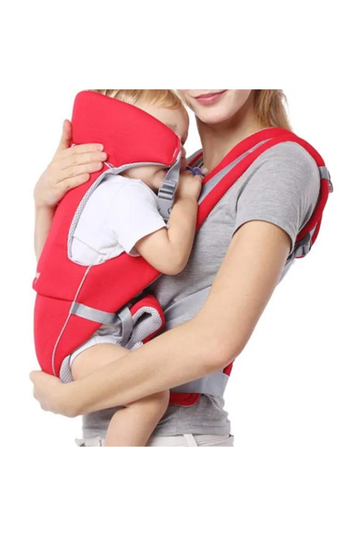 Star Babies - Adjustable Infant Baby Carrier - Red