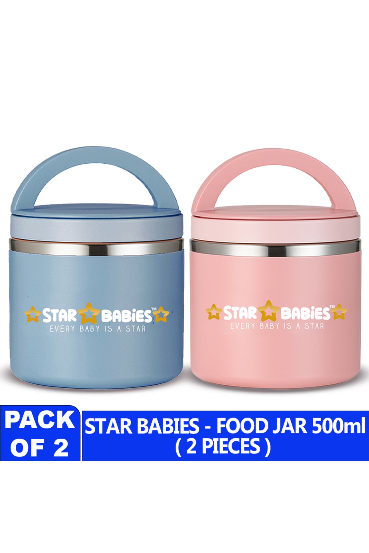 Star Babies - Food jar set of 2 for food/soups/salad