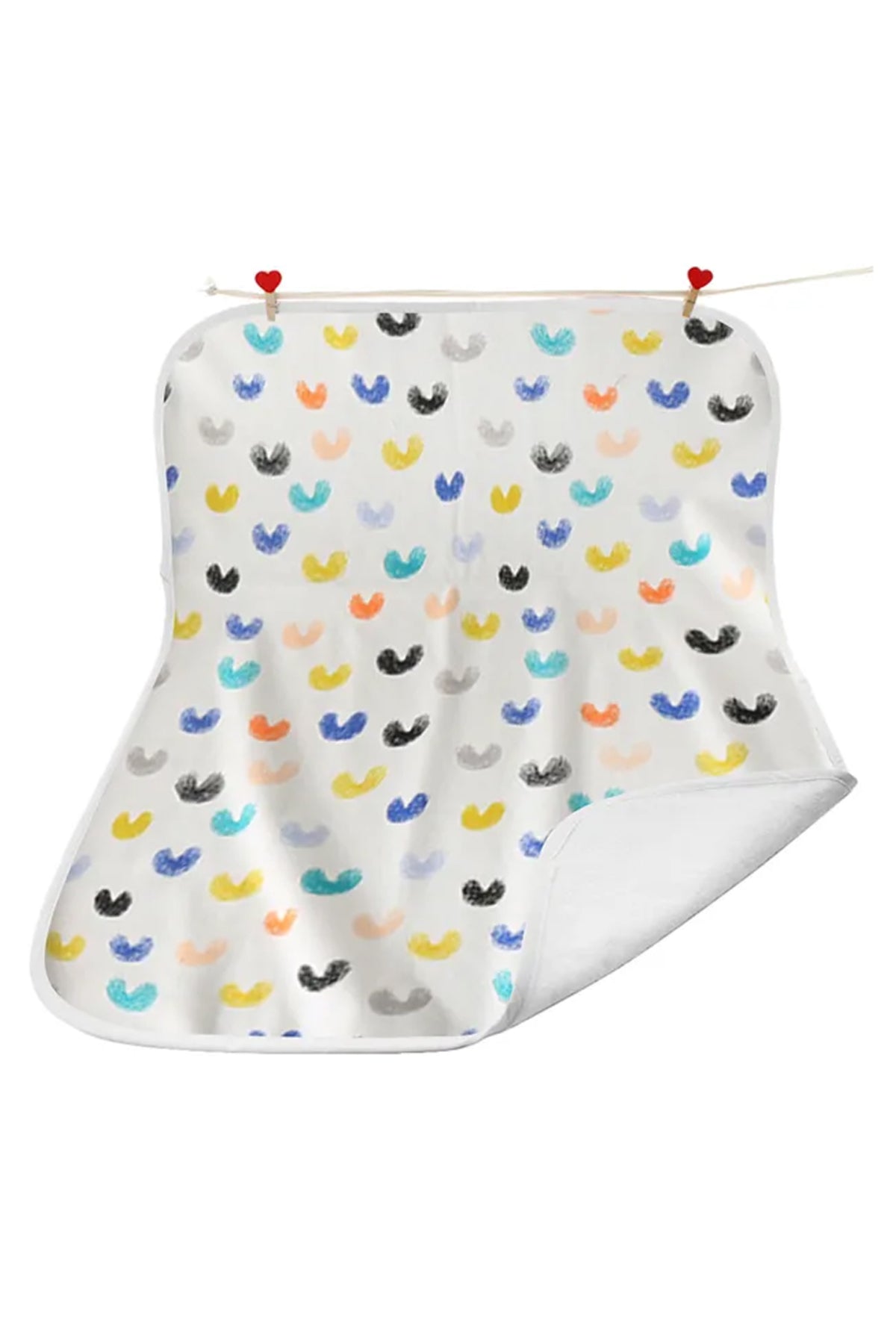 Star Babies - Reusable Changing Mats - White