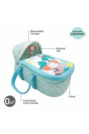 MOON Jungle Friends Moses basket