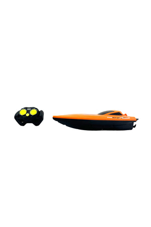 4 Way 2.4G Remote Control Boat for Kids – High Speed RC Speedboat with Dual Direction Control, Rechargeable Racing Boat Toy for Pool, Lake and Outdoor Water Play
