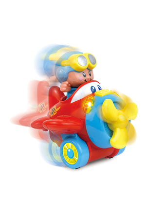 Little Learners Shake & Move Plane - Interactive Light & Sound Toy