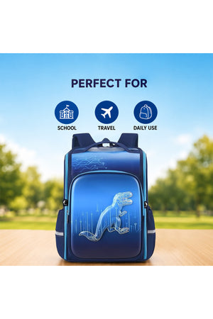 Cocobee-Stylish & Classic Backpack, 14.9 Inches, Comfortable Fit, Durable Design – Blue