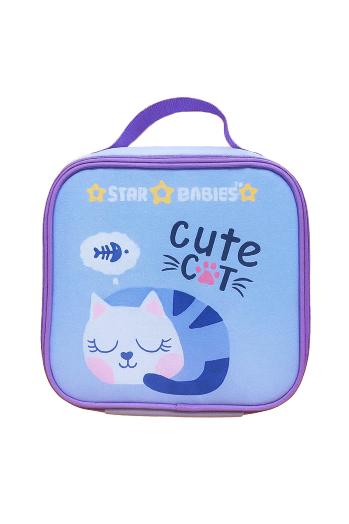 Star Babies - Insulated Bento Lunch Bag - Cute Cat