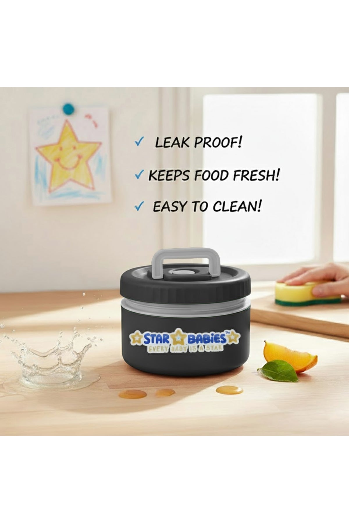 Star Babies- food/suop jar set combo