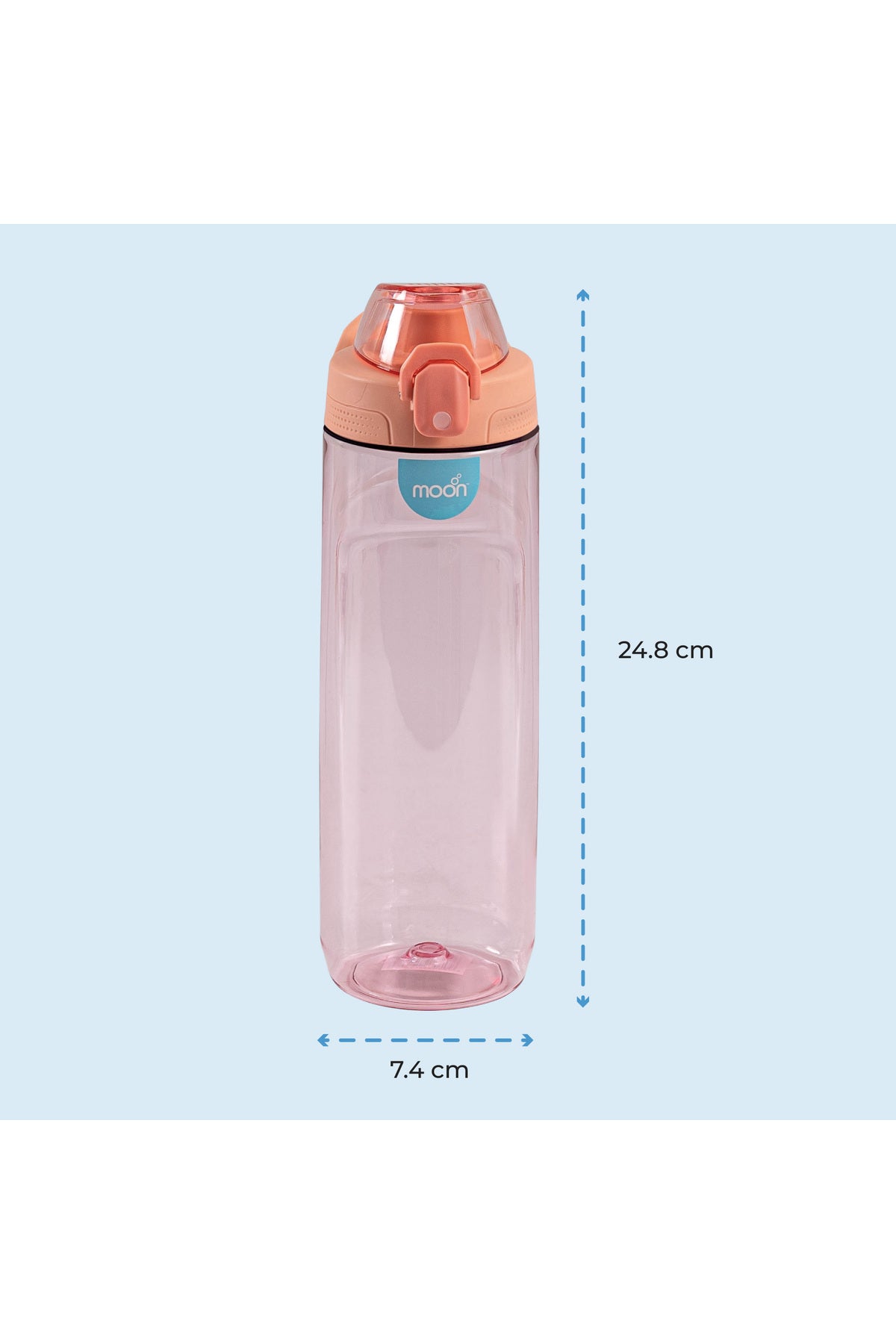MOON Active Chug Bottle
81x74x248mm
700ml / 24oz-Pink