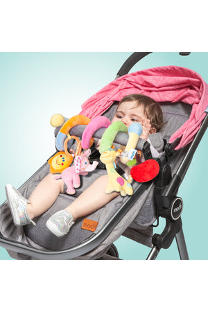 MOON Spiral Activity Toy - Animals