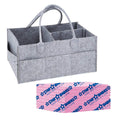 Star Babies - Caddy Diaper Bag Organizer & Changing Mat 8pcs - Grey