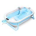 Star Babies - Baby Foldable Bathtub With Thermometer & Bathmat Set - Blue