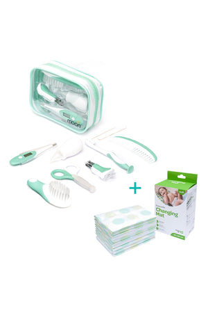 MOON Baby Health care &Grooming Kit  with  Disposable changing  mat (46 x 68 cm)