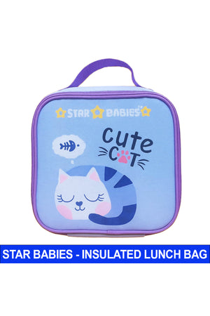 Star Babies - Insulated Bento Lunch Bag - Cute Cat