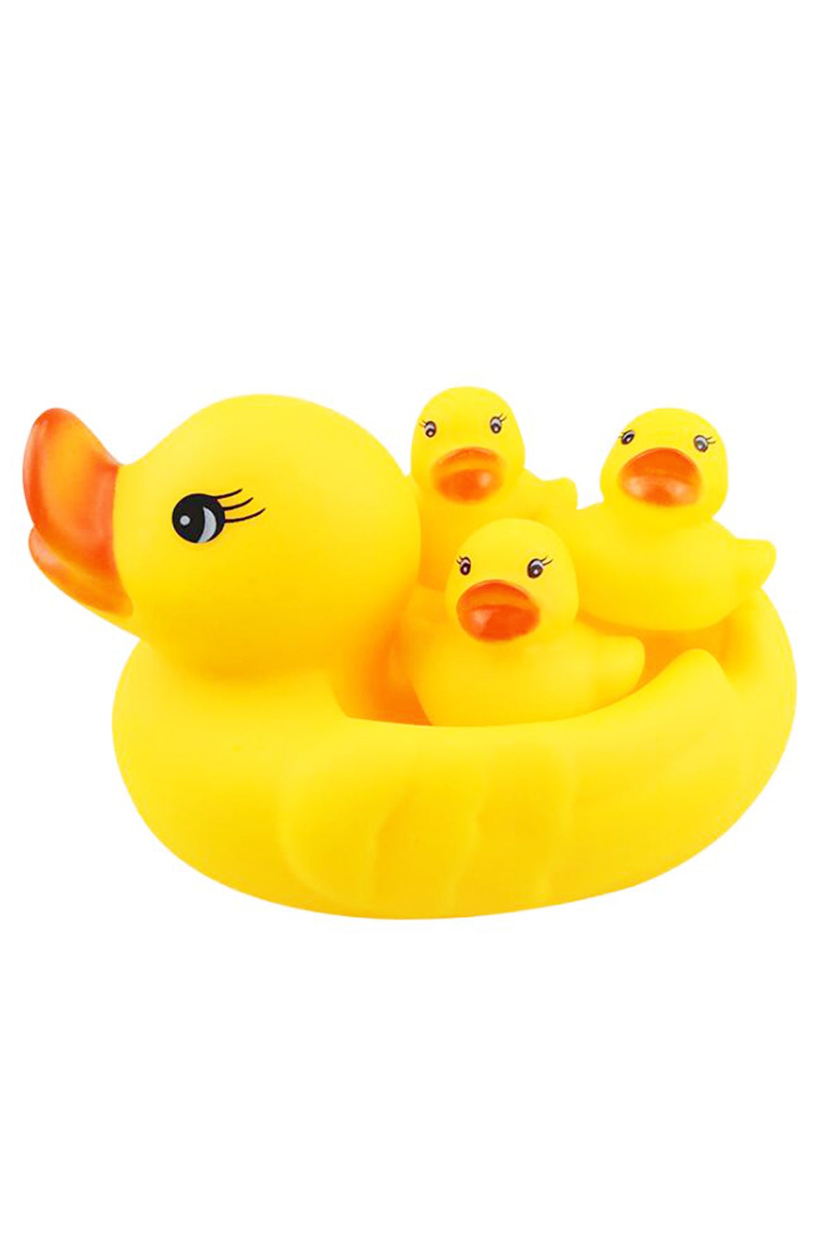 Star Babies - Rubber Duck Toy - Pack Of 8 - Yellow