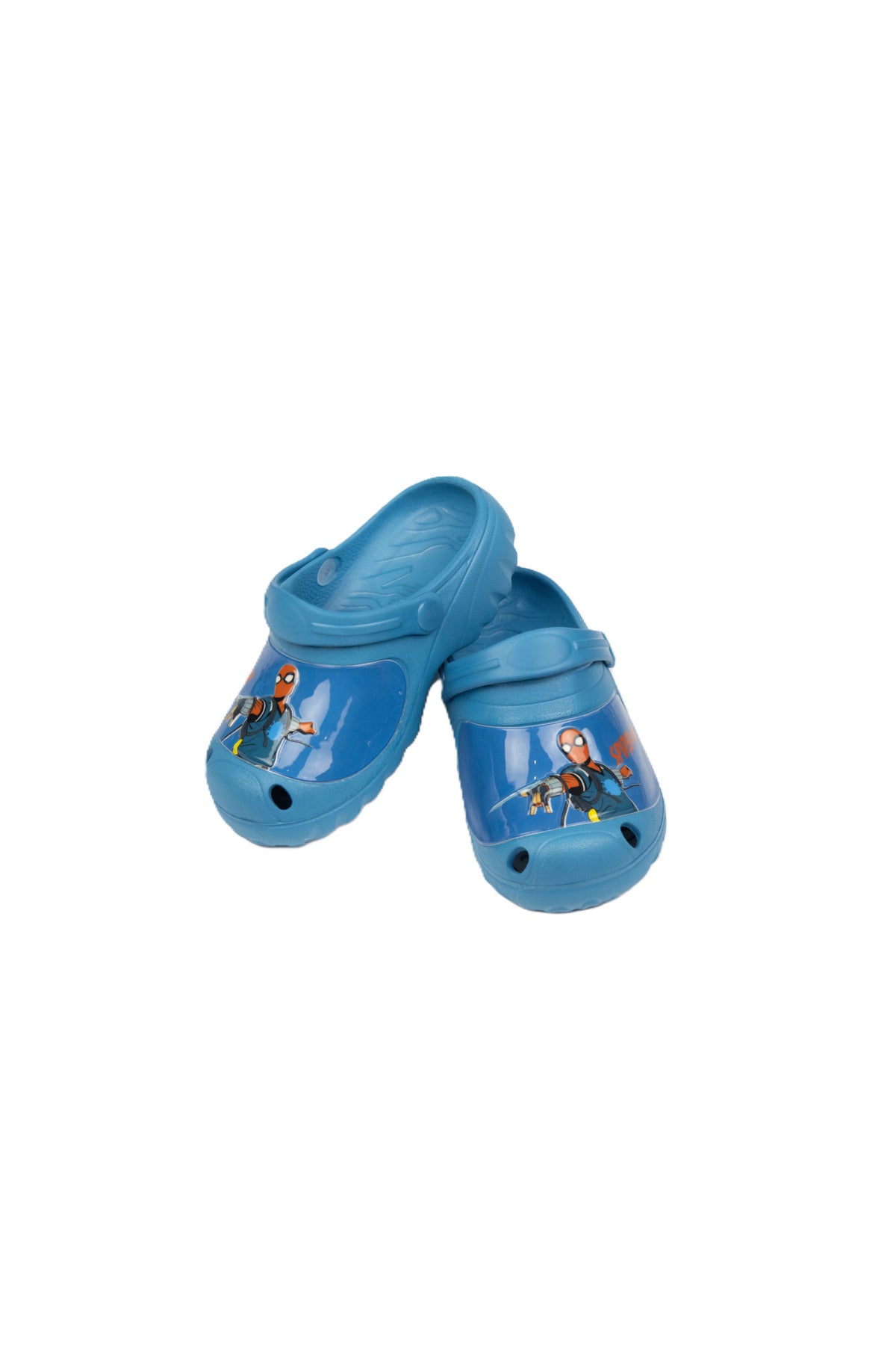 Spiderman Kids Clogs – Lightweight & Comfy Slip-On Footwear For Boys – Blue