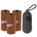 Star Babies - Scented Nappy Bag With Dispenser Pack of 3/45 Bags - Brown