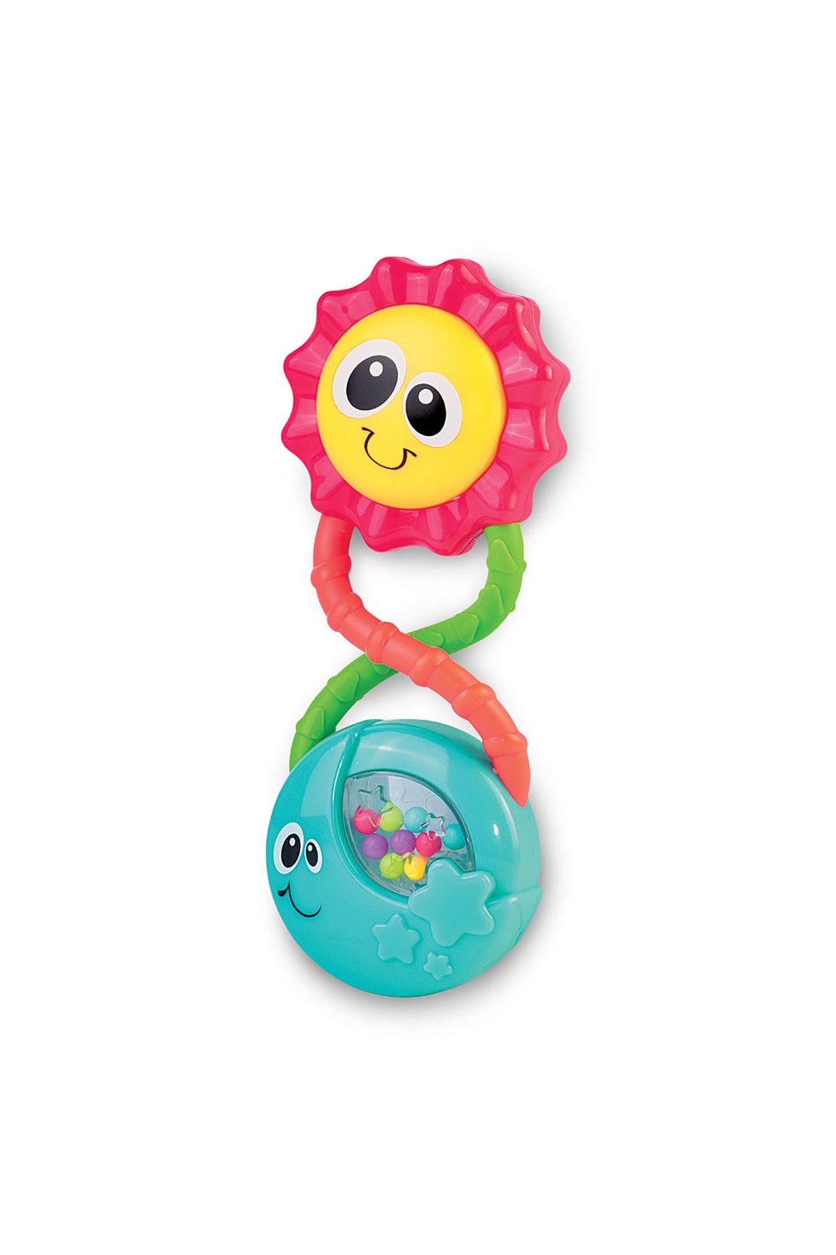 Little Learners My First Rattle (Sun) - Baby Rattle Toy