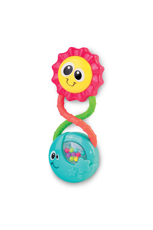 Little Learners My First Rattle (Sun) - Baby Rattle Toy