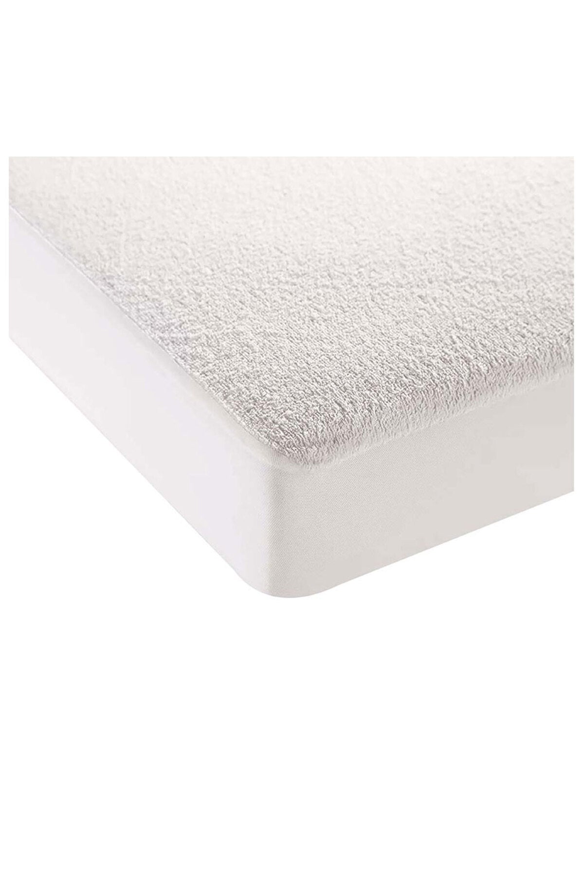 MOON  Premium 100% Cotton Terry, Breathable Waterproof Mattress Protector sheet with Skirt fit - 140x70x12 cm