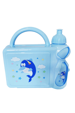 Star Babies - Kids Lunch Box w/ Water Bottle - Light Blue